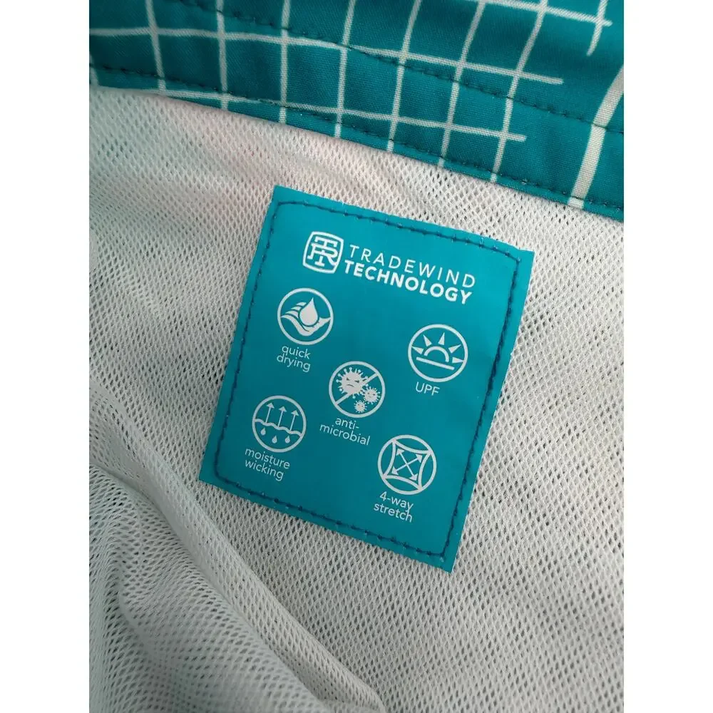 NWT Tori Richard Cool Rad Birds Pacific Blue Swim Trunks Size 36